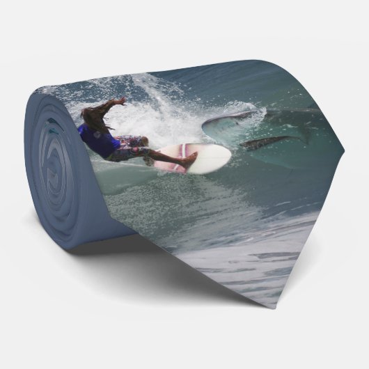 Cravate Amis surfants (Roulé)