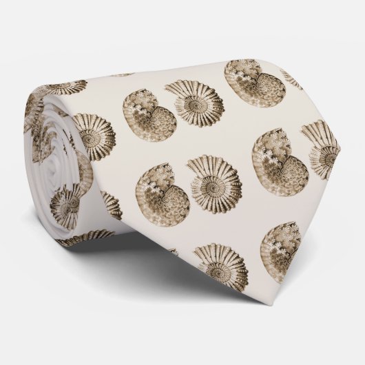Cravate Ammonites (Roulé)