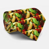 Cravate Amour aux fruits_ (Roulé)