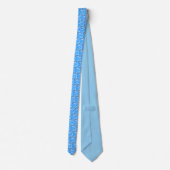 Cravate Amour bleu (Dos)