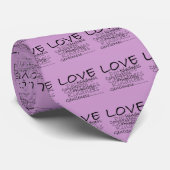 Cravate Amour (cravate de Colossians 3) (Roulé)