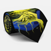 Cravate Amour dauphin (Roulé)