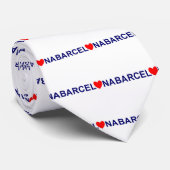 Cravate Amour de Barcelone (Roulé)