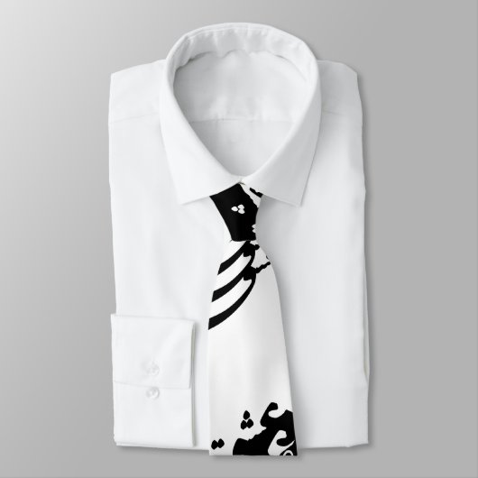 Cravate amour de calligraphie de….cravate (Attaché)