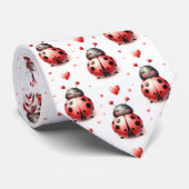 Cravate Amour de coccinelle (Roulé)