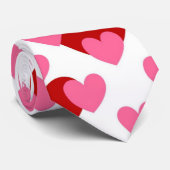 Cravate Amour de coeur de Valentine (Roulé)
