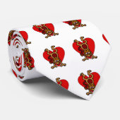 Cravate Amour de singe (Roulé)