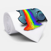 Cravate Amour d'hippopotame (Roulé)