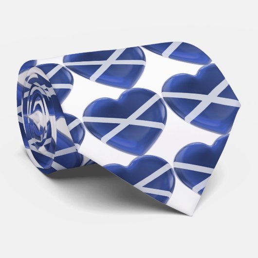 Cravate Amour Ecosse (Roulé)