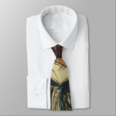 Cravate Amour et douleur (Le Vampire) (par Edvard Munch) (Attaché)