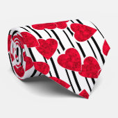 Cravate Amour, mariage, Saint Valentin (Roulé)