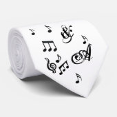 Cravate amour musical (Roulé)