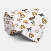 CRAVATE AMOUREUX DES CHIENS (Roulé)