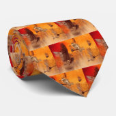 Cravate Ampoules ailées (Roulé)