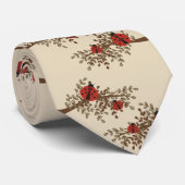 Cravate Amusant Ladybug Design (Roulé)