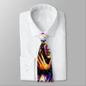 Cravate Amusant Tendance Abstrait (Attaché)