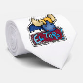 Cravate amusante El Toro (Roulé)