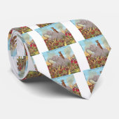 Cravate Amusante Hannibal Barca conquiert la terre (Roulé)