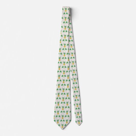 Cravate Ananas, rétro (Devant)