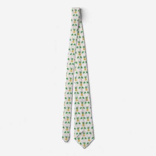 Cravate Ananas, rétro (Dos)
