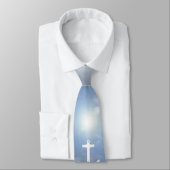 Cravate Anchor white + your background & ideas (Attaché)