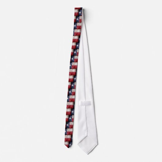 Cravate Ancien drapeau du Texas (Dos)