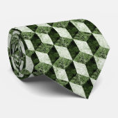 Cravate Ancien Motif de blocs 03 (Roulé)