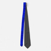Cravate Ancien Motif mésopotamien sumérien bleu (Dos)