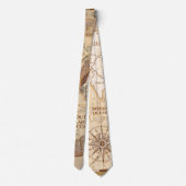 Cravate ancienne carte (Dos)