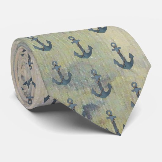 Cravate Ancre de Vintage (Roulé)