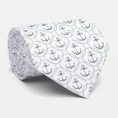 Cravate Ancre maritime pour hommes (Roulé)