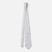 Cravate Ancre maritime pour hommes (Dos)