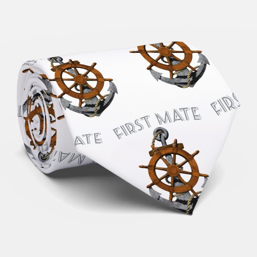 Cravate Ancre nautique (Roulé)