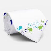 Cravate Ancres-à-la-baleine (Roulé)