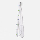 Cravate Ancres-à-la-baleine (Dos)