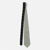 Cravate Ancres aweigh necktie (Dos)