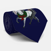 Cravate andalouse de cheval de Noël (Roulé)