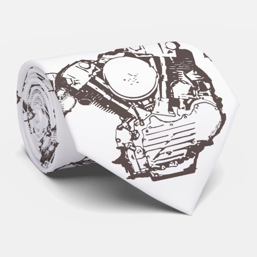 Cravate Andouille de Harley (Roulé)