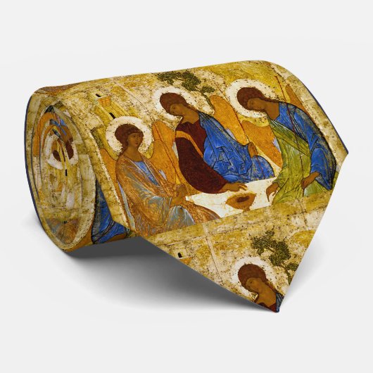 Cravate Andrey Rublev, "Sainte Trinité" タ イ (Roulé)