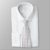 Cravate Andy Whale-Hole™_grey sur la mode blanche (Attaché)