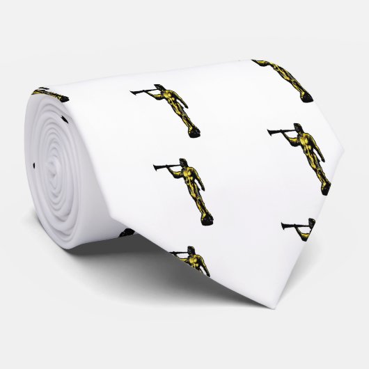 Cravate ange Moroni comique (Roulé)