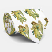 Cravate Angel de Noël victorien, Gloria in Excelsis Deo (Roulé)