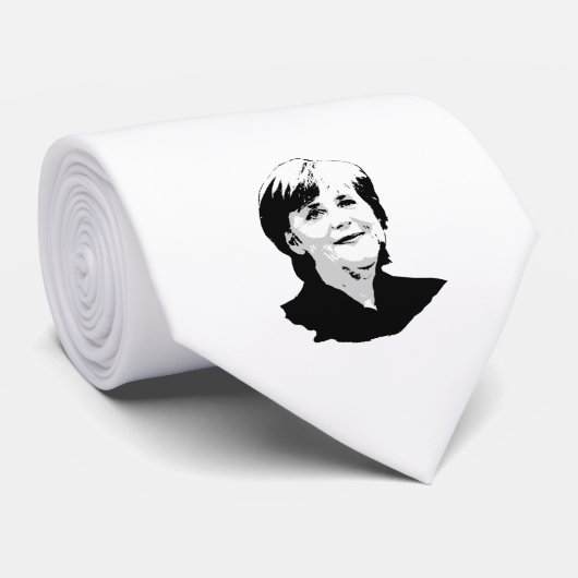 Cravate Angela Merkel (Roulé)