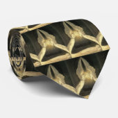 Cravate Anges anciens planant au-dessus de Jésus-Christ (Roulé)