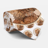 Cravate Anglais Cocker Peinture Espagnole - Art Chien orig (Roulé)