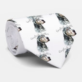 Cravate Anglais Setter Papa 2 (Roulé)