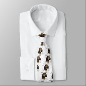 Cravate Anglais Toy Spaniel (kingcharles) Histoire Design (Attaché)