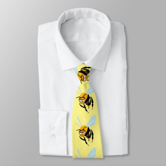 Cravate Angry Bee Thunder_Cove (Attaché)