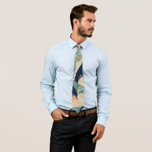 Cravate Anhinga Pastel Coloré Motif personnalisé