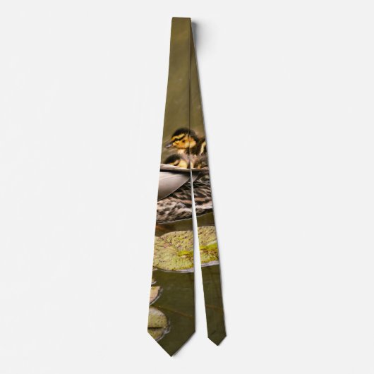 Cravate Animal - Canards - Nager comme un canard (Devant)